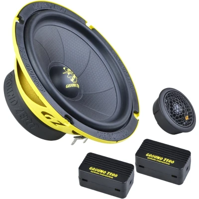 Afbeelding van Ground Zero Iridium GZIC165.2SPL luidspreker set 16,5 cm 2 weg compo 120 watts RMS