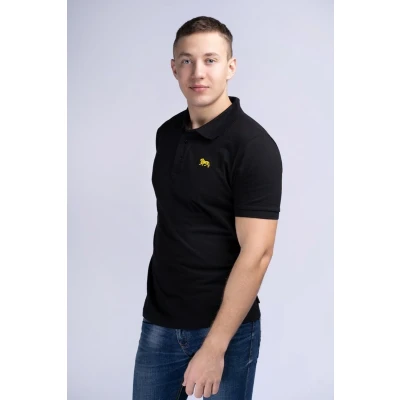 Afbeelding van Lonsdale Normale Whalton Poloshirt, Heren, Maat: Medium, Black
