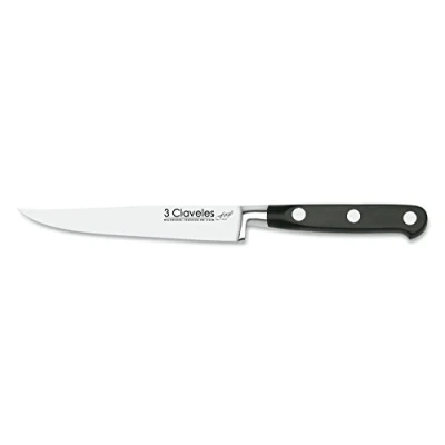 Afbeelding van 3 Claveles Forgé steakmes, gesmeed, roestvrij staal, 12 cm