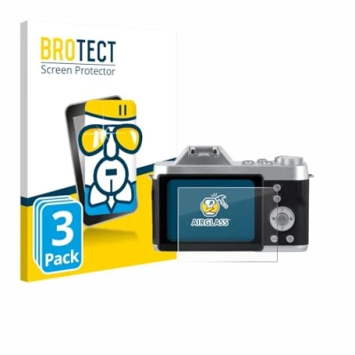 Afbeelding van BROTECT Screenprotector voor Rollei Powerflex 10x Retro Folie Beschermfolie Beschermglas transparant (3 Stuks)