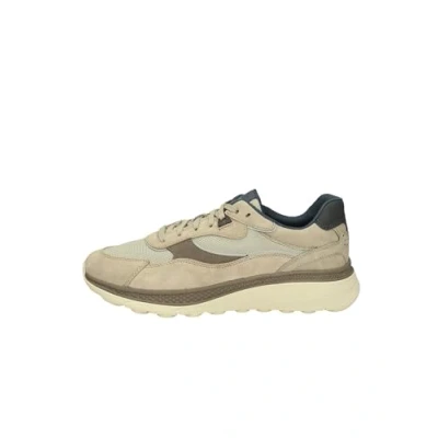 Afbeelding van Geox Spherica Actif Sneakers laag, Heren, Maat: 42, Sand Textiel/ synthetisch