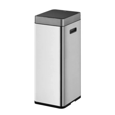 Afbeelding van Afvalbak EKO Mirage Slim Sensor 30L Zilver