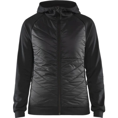 Afbeelding van Blaklader Dames hybride sweater 3464 2526 Zwart/Donkergrijs