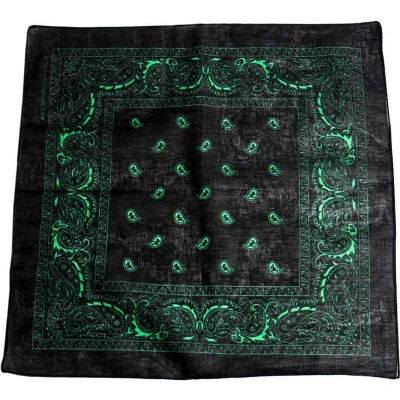 Afbeelding van Zac&#039;s Alter Ego Paisley Bandana Zwart/Groen