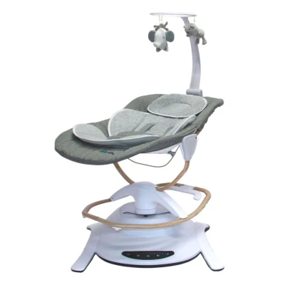 Afbeelding van Bo Jungle Pure White Swinging Rocker Babyschommel B705000
