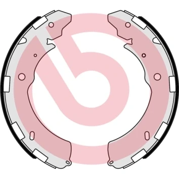Afbeelding van Brembo Remschoen set S 54 523