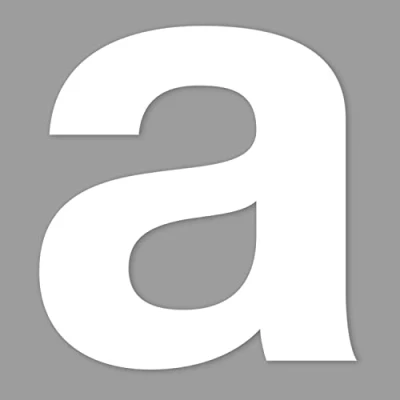 Afbeelding van iSecur Letterstickers a in wit, hoogte 10 cm, zelfklevend huisnummer om op te plakken voor buiten, brievenbus, deur, weerbestendig, kfz_674_a