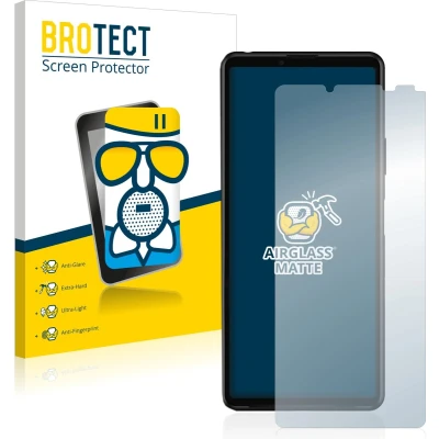 Afbeelding van BROTECT Screenprotector voor Sony Xperia 10 III / Lite Folie Beschermfolie Beschermglas matte