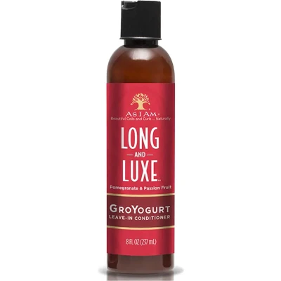 Afbeelding van As I Am Long &amp; Luxe Gro Yogurt Leave in Conditioner 237 ml