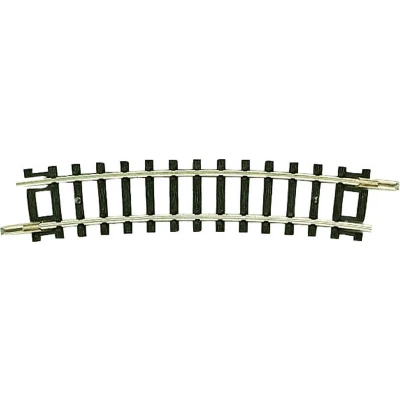 Afbeelding van N Fleischmann rails (zonder ballastbed) 22235 Gebogen 15 261.8 mm 12 stuk(s)