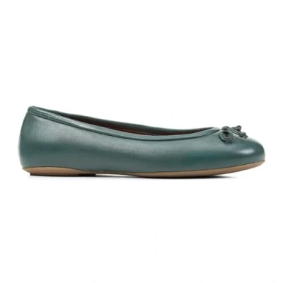 Afbeelding van Geox Dames D Palmaria B Ballet Flat, donkergroen, 39 EU