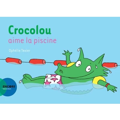 Afbeelding van Crocolou aime la piscine