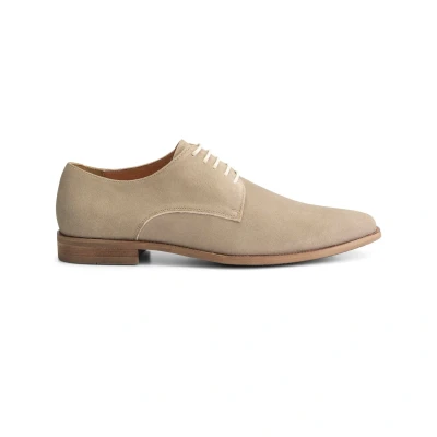 Afbeelding van Gents Heren schoenen Veterschoenen Nette Suède Zand Maat 41