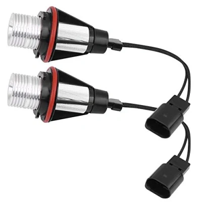Afbeelding van EBTOOLS 12V 2 stuks Car Bright 6000K 5W White Angel Eyes LED lamp voor E60 E61 E39 E53
