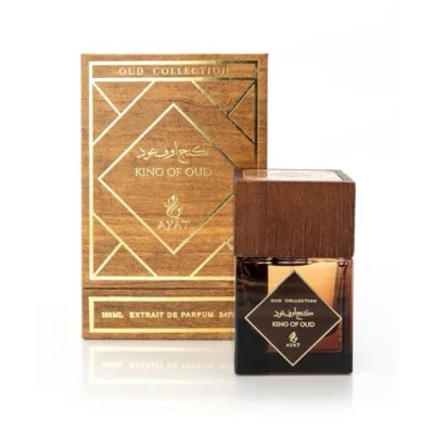 Afbeelding van AYAT PERFUMES Eau de Parfum Oud Collection, 100 ml, Arabische geur, voor mannen en vrouwen, een sensuele oosterse ontworpen geproduceerd in Dubai, Queen of (King Ouud)