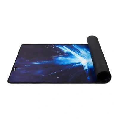 Afbeelding van ERAZER Templar X20 Gaming Mouse Pad XXL (extra groot, 40x90 cm, sterk klevende onderkant, waterafstotend, robuust, slijtvast, gestikte rand)