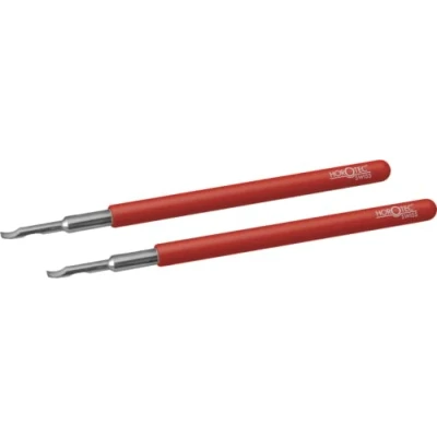 Afbeelding van KD89 Horotec MSA05.007 paar wijzers met handgrepen van gelakt aluminium levering 2 wijzerplaatbeschermers MSA70.004