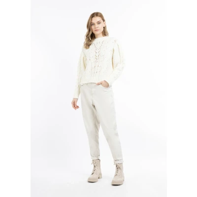 Afbeelding van Gebreide trui DREIMASTER XS/S / Off White 70% Polyacryl 30% Wol