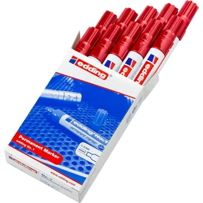 Afbeelding van Edding No. 1 permanent marker rood