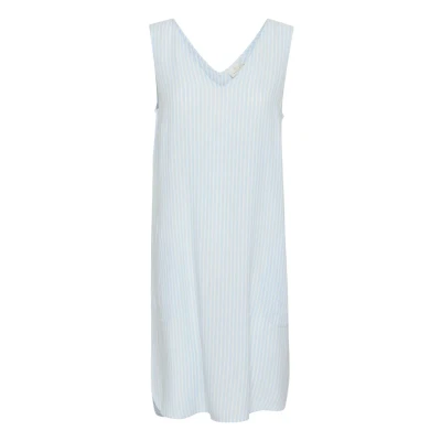 Afbeelding van Kaffe Milla Jurk Windsurfer chalk stripe, Dames, Maat: 42, stripe