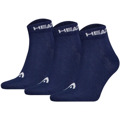 Afbeelding van HEAD 3P quartersokken elements blauw 39 42
