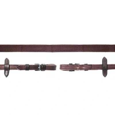 Afbeelding van Schockemohle Sports Durasoft Grip teugel donkerbruin