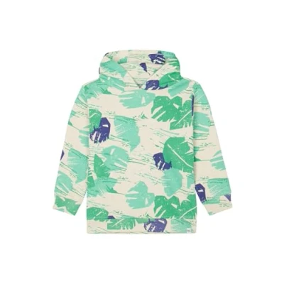 Afbeelding van Noppies Trui Lynden Leaf pattern Off white Maat 140