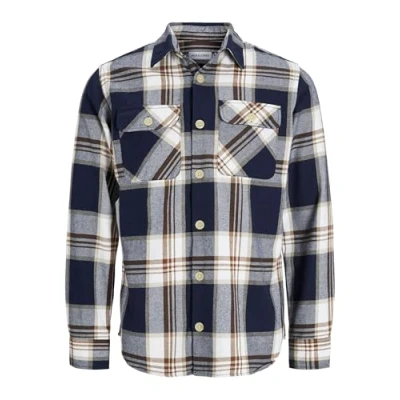 Afbeelding van JACK&amp;JONES JJEDARREN OVERSHIRT LS NOOS Heren Overhemd Maat L