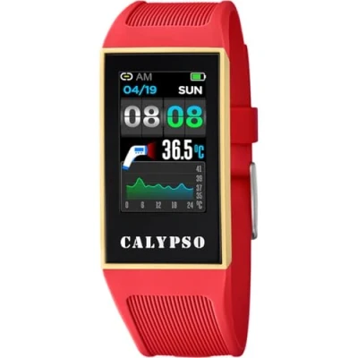 Afbeelding van CALYPSO WATCHES Smartwatch K8502/3 (set, 2 delig, Met blauwe wisselband)