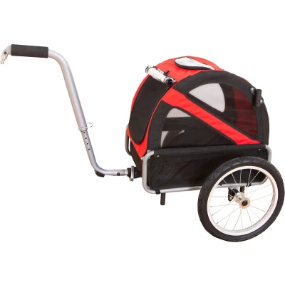Afbeelding van DutchDogDesign DutchDog DoggyRide Mini 20 Rood trekstang los bestellen