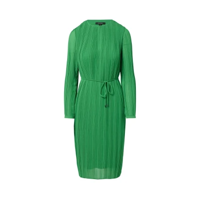 Afbeelding van comma MIDI Jurk, Dames, Maat: 34, Smaragd