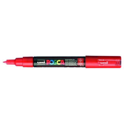 Afbeelding van Uni Posca Paintmarker Pc 1mc, 0,7 Mm, Rood