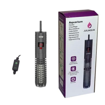 Afbeelding van 通用 JuliaQUA Aquariumverwarming met temperatuurweergave, eco verwarming, verstelbaar, 50 W/100 W/200 W/300 W/500 W (50 W)
