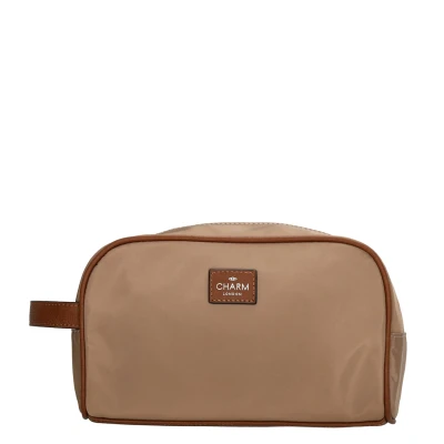 Afbeelding van Charm London Buckingham Toilettas Taupe