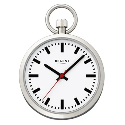Afbeelding van Regent Kollektion Chromt Horloge, Heren, Maat: One Size, Silberfarben