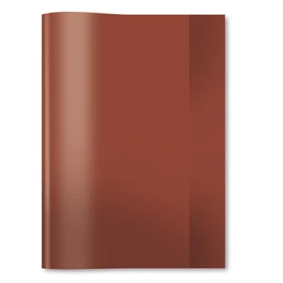 Afbeelding van 25x Schriftfolie PP A4 transparant/bruin