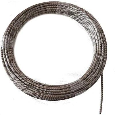Afbeelding van Draadkabel 3 mm 10 meter roestvrij staal 7X19 EN 1.4401 zacht A4 NIRO, Nirosta