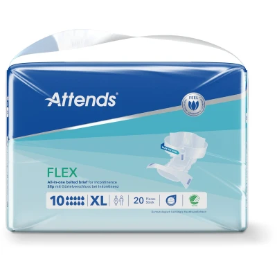 Afbeelding van Attends Flex 10 XL 100 155 cm 20 stuks