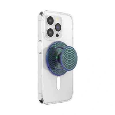 Afbeelding van PopSockets: PopGrip Round voor MagSafe Adapterring inbegrepen Uitbreidende telefoonstandaard en grip met verwisselbaar bovendeel smartphones hoesjes Weegschalen