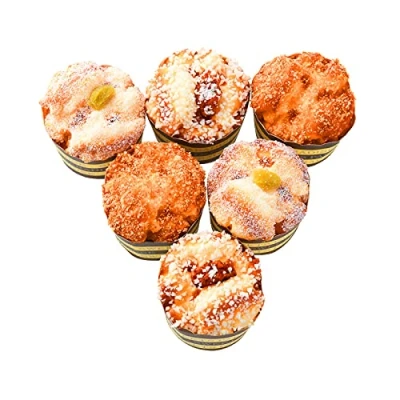 Afbeelding van DRYEN 6 stuks nep cupcake model, imitatiecakes simulatie realistisch brood dessert, muffin dessert voor thuisfeest decoratie