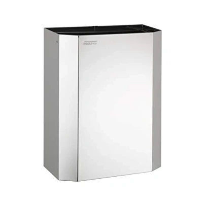 Afbeelding van Mediclinics open afvalbak 25l. PPA2279CS RVS