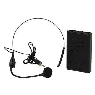 Afbeelding van Ibiza PORTHEAD12 VHF 203,5MHz draadloze headset microfoon voor PORT12VHF BT en PORT15VHF