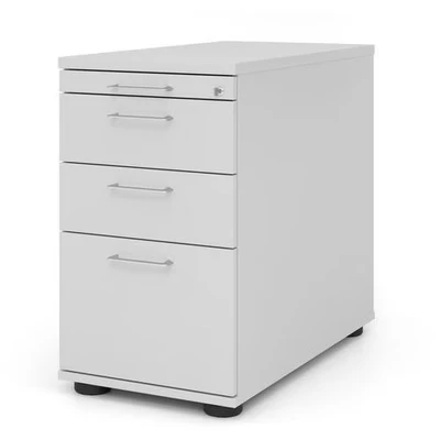 Afbeelding van SIGNA SC40 BS Rolcontainer Grijs Hout met ophangsysteem Metalen beugelhandgreep