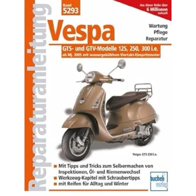 Afbeelding van Vespa GTS 125/250/300 ab Modelljahr 2005: Viertakter der neuen Generation, 2005
