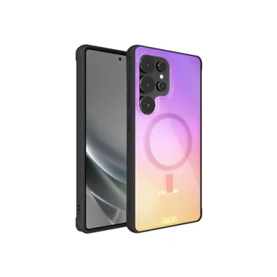 Afbeelding van Mous telefoonhoesje voor Samsung Galaxy S25 Ultra MagSafe compatibel transparant Clarity 3.0 iriserend krasbestendig, kristalhelder en slank ontwerp Beschermend schokbestendig