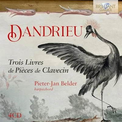 Afbeelding van Pieter Jan Belder Dandrieu: Trois Livres De Pieces Clavecin (4 CD)