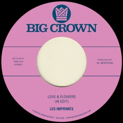 Afbeelding van Les Imprimes Love &amp; Flowers (Single)
