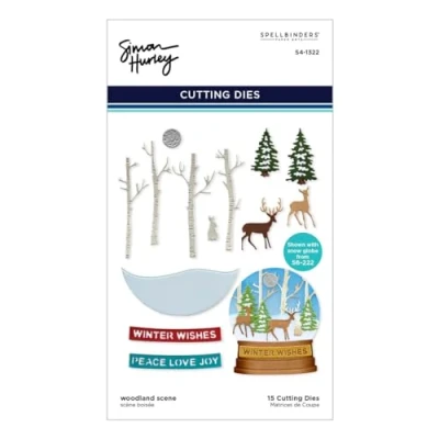 Afbeelding van Spellbinders Snowman Scene Etched Dies (S4 1324)