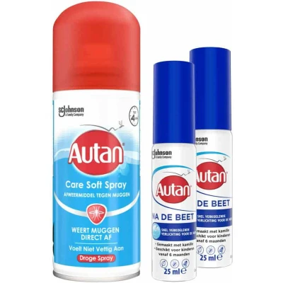 Afbeelding van Autan Insectenspray en 2x Na De Beet Gel Pakket