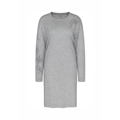 Afbeelding van Triumph Nachtjapon, Dames, Maat: 48, Dark grey melange